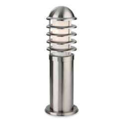 Firstlight 3826ST Penrith Outdoor Bollard Lamp In Stainless Steel IP44 - 450mm