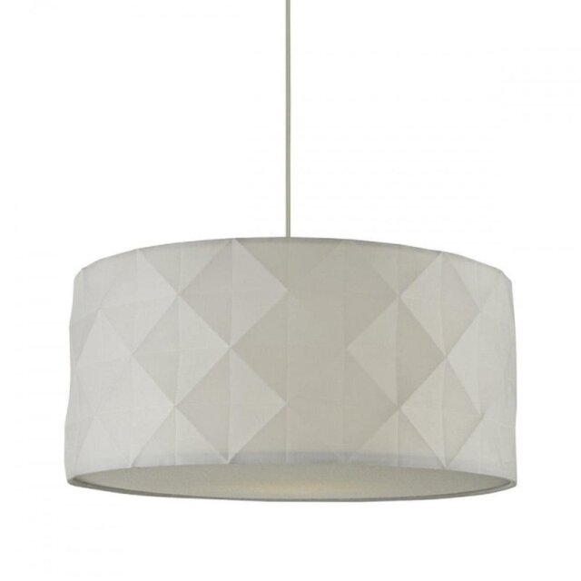 AIS652 Aisha Easy Fit Pendant In White Cotton