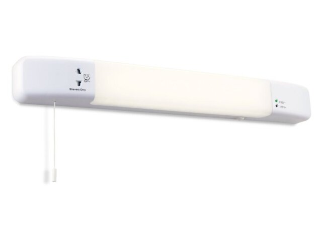 Firstlight 5928WH Slimline LED Shaver Light In White