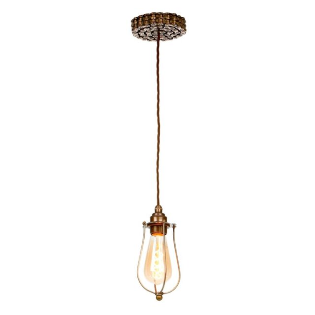 David Hunt Lighting LOX0163 LOXLEY Ceiling Pendant Light In Bronze Finish