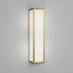Astro 1121037 Mashiko Bathroom Wall Light In Matt Gold With Glass Diffuser
