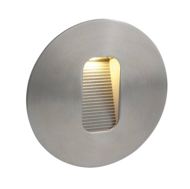 Firstlight 3419ST LED Wall And Step Circle Light In Stainless Steel