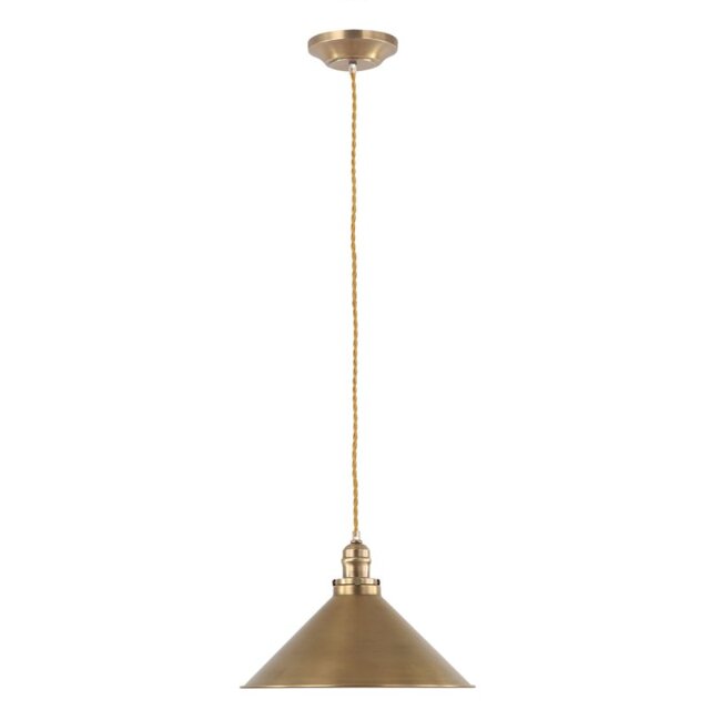 PV/SP AB Aged Brass Provence French Style Ceiling Pendant Light
