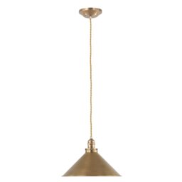 PV/SP AB Aged Brass Provence French Style Ceiling Pendant Light