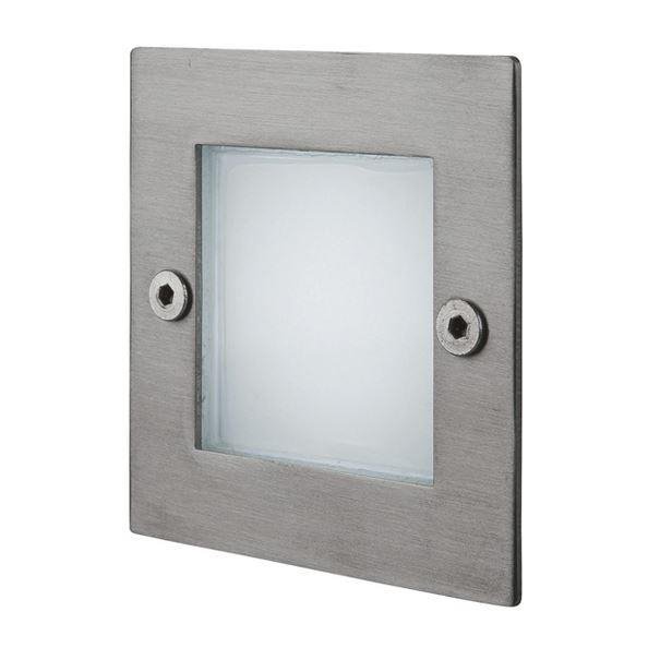 Firstlight 8102ST Square LED Wall Or Step Light, Rated IP44