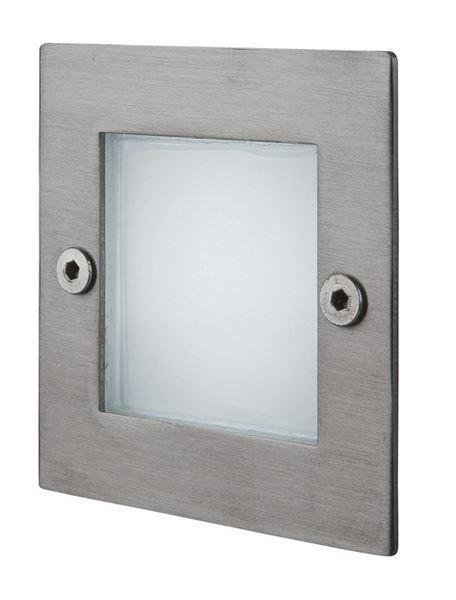 Firstlight 8102ST Square LED Wall Or Step Light, Rated IP44