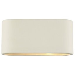 Dar AXT372 Axton Large Matt Ceramic Wall Light