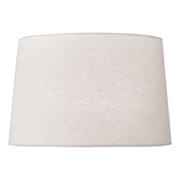 Dar Lighting Griffith Grey Linen Tapered Drum Shade 30 cm