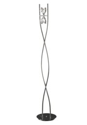 Mantra M1463 Eclipse 2 Light Floor Light In Chrome