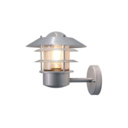 Elstead HELSINGOR Helsingor 1 Light Wall Lantern Light In Silver