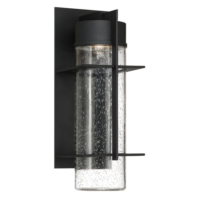 Quintiesse QN-EAMES-LED-L-EK Eames Outdoor Large LED Wall Lantern In Earth Black Finish IP44