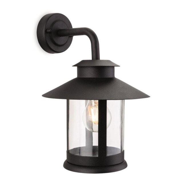 Firstlight 7670BK Roma Outdoor 1 Light Wall Light In Black