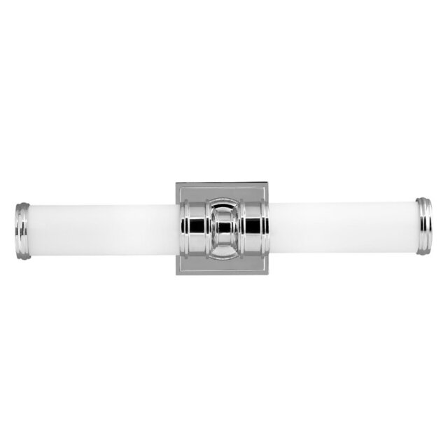 FE-PAYNE2-BATH Payne 2 Light Polished Chrome Bathroom Wall Light