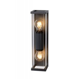 Mantra M6493 Meribel 2 Light Outdoor Wall Light In Graphite - H: 360mm