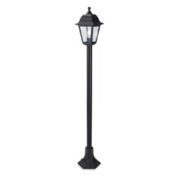 Firstlight 8348 Oslo Coastal Post Lamp In Black Resin