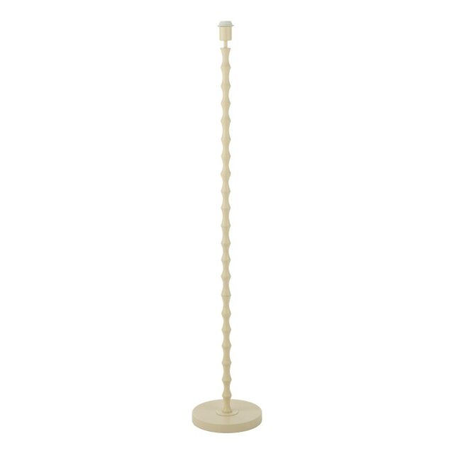 Dar Lighting Siyanda Floor Lamp Base Only In Cream Finish SIY4933