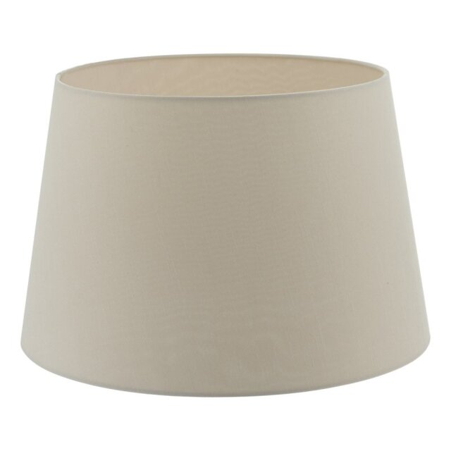 Dar CEZ1829 Cezanne Tapered 450MM Ecru Faux Silk Drum Shade
