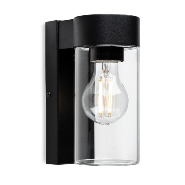 Firstlight 4134BK Zara Outdoor Wall Light In Black Finish IP44