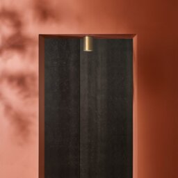 Astro 1375011 Jura Surface Outdoor Ceiling Spotlight In Satin Brass Finish IP44