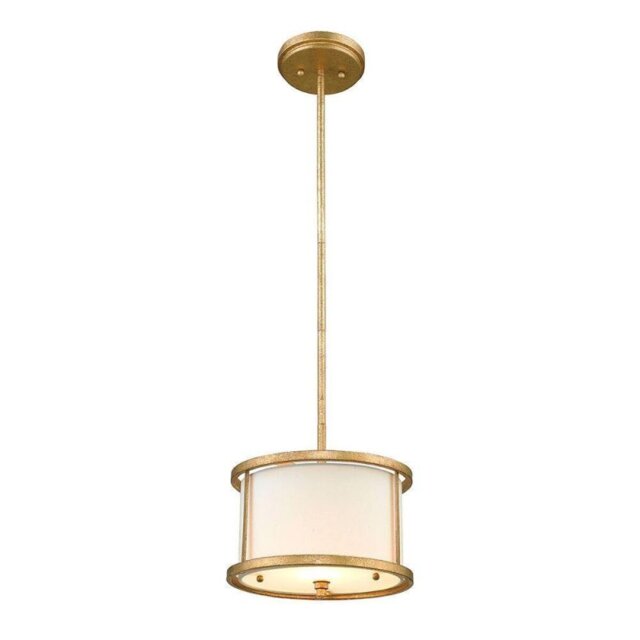GN/LEMURIA/MP Lemuria 1 Light Duo Mount Mini Pendant In Gold - Dia: 267mm