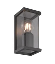 Mantra M6494 Meribel 1 Light Outdoor Wall Light In Graphite - H: 200mm