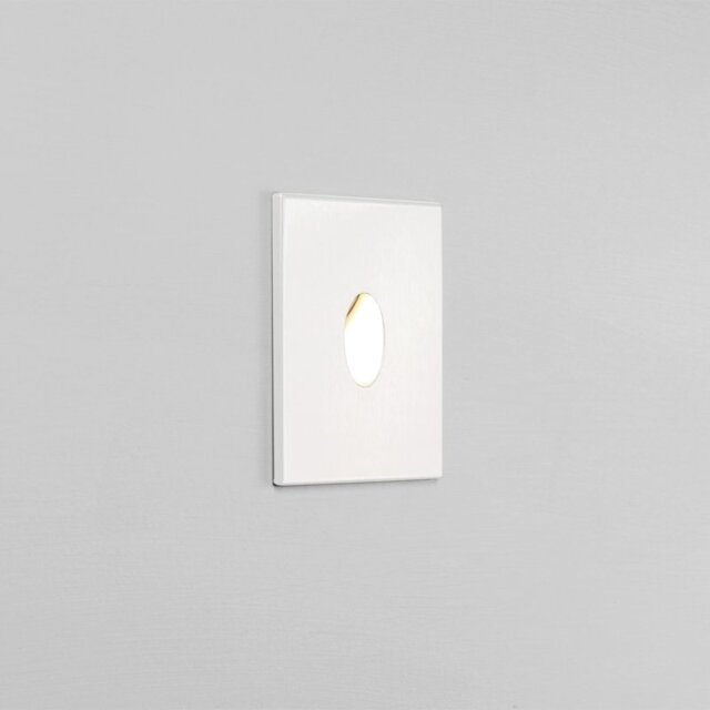Astro 1175001 Tango Bathroom Recessed LED Wall Light In White