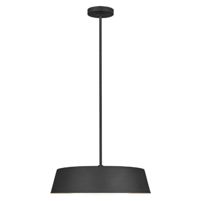 FE-ASHER-5P-MB Asher 5 Light Ceiling Pendant In Midnight Black