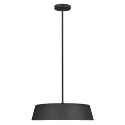 FE-ASHER-5P-MB Asher 5 Light Ceiling Pendant In Midnight Black