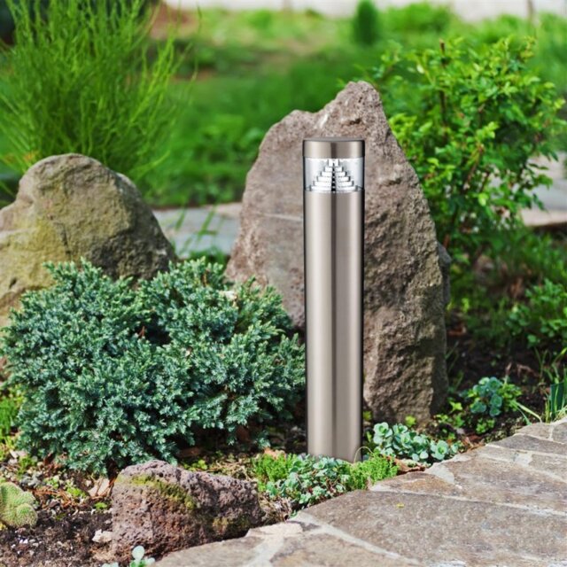 Searchlight 8508-450 Stainless Steel LED Short Bollard Lamp