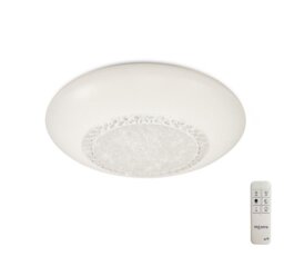 Mantra M6235 Opera LED Tuneable Small Flush Ceiling Light In White - Dia: 410mm