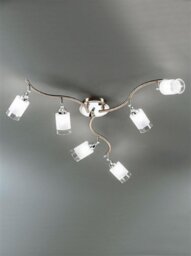 Franklite Campani SPOT8776 Bronze 6 Light Ceiling Spotlight