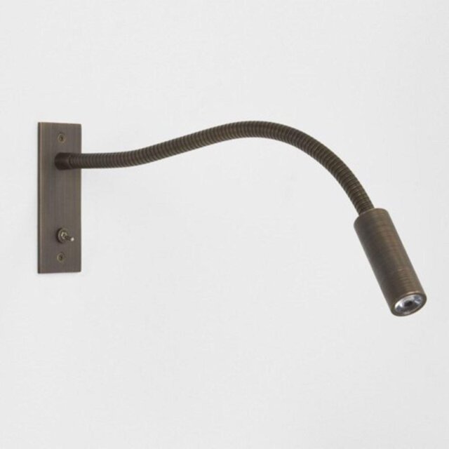 Astro 1295003 Leo Switched Bronze Reading Wall Light