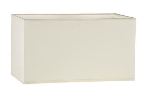 Dar S1021 Cream 35cm Rectangle Table Lamp Shade