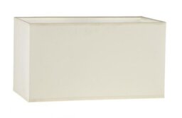 Dar S1021 Cream 35cm Rectangle Table Lamp Shade
