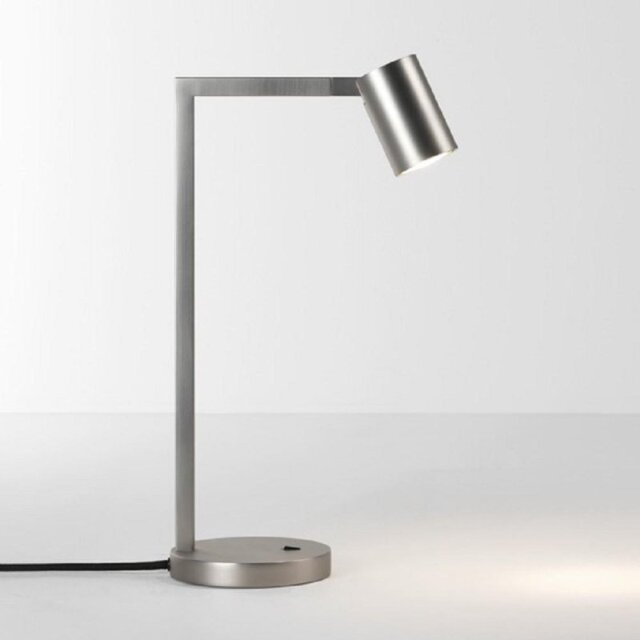Astro 1286017 Ascoli One Light Table Lamp In Matt Nickel