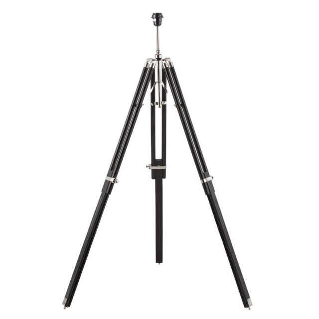 Endon EH-TRIPOD-FLBL Tripod Style Floor Light In Black - Base Only