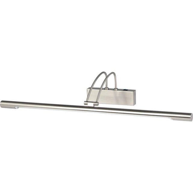 Searchlight 8343SS Adjustable LED Picture Light In Satin Silver