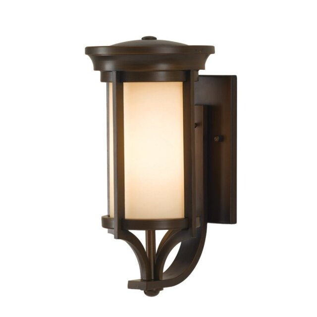 Elstead FE-MERRILL1-S Merrill 1 Light Small Wall Lantern Light In Heritage Bronze