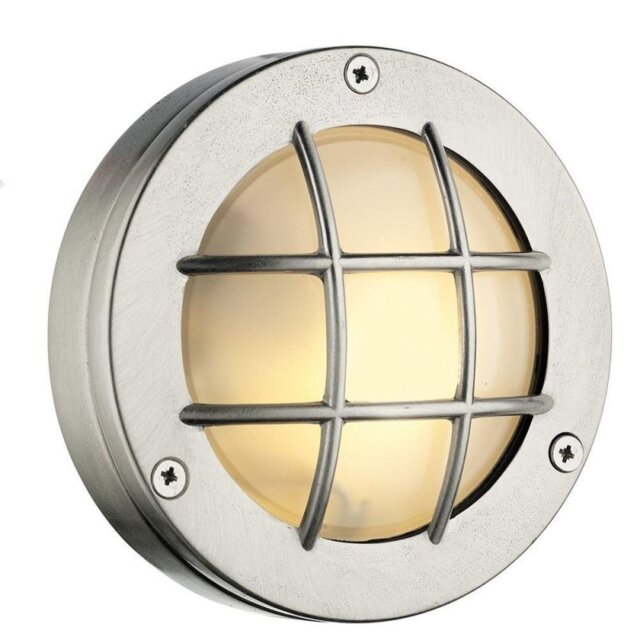 David Hunt Lighting PEM5038 Pembroke One Light Outdoor Wall Light In Nickel