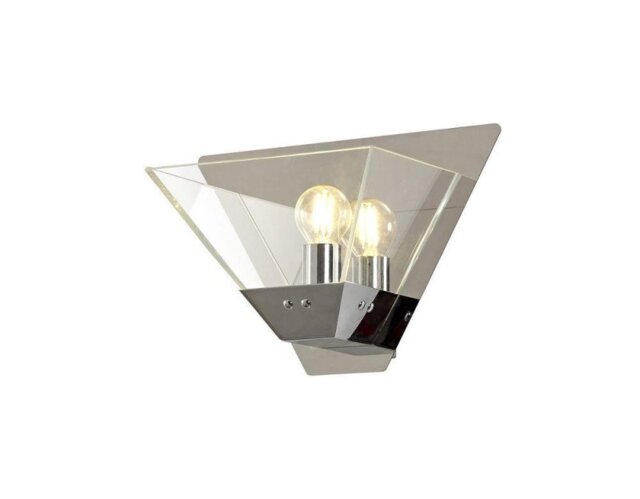 Ewen 1 Light Wall Light In Polished Chrome