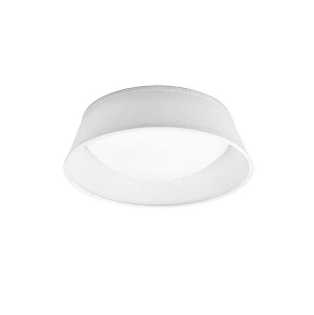Mantra M4960 Nordica Integral LED Small Ceiling Light In White And Ivory - Dia: 310mm