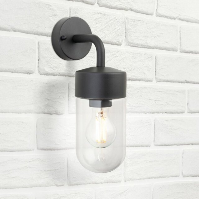 Firstlight 3831GP Brisbane Outdoor Wall Light In Graphite IP44