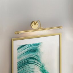 Elstead ALTON-PL-L-BB Alton Large LED Picture Light In Brushed Brass