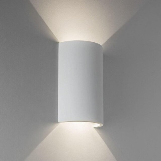 Astro 1350001 Serifos 170 2 Light LED Wall Light in Plaster Finish