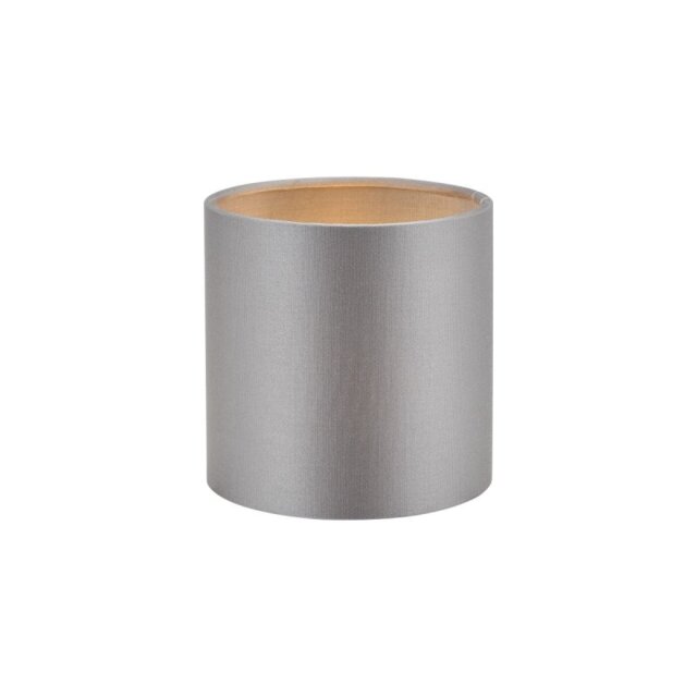 Dar Lighting Lyris Grey Cotton Drum Shade 12cm
