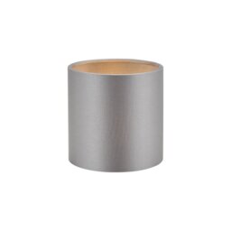 Dar Lighting Lyris Grey Cotton Drum Shade 12cm
