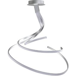 Mantra M5821 Nur XL LED Dimmable Ceiling Light in Silver And Chrome - Dia: 910mm