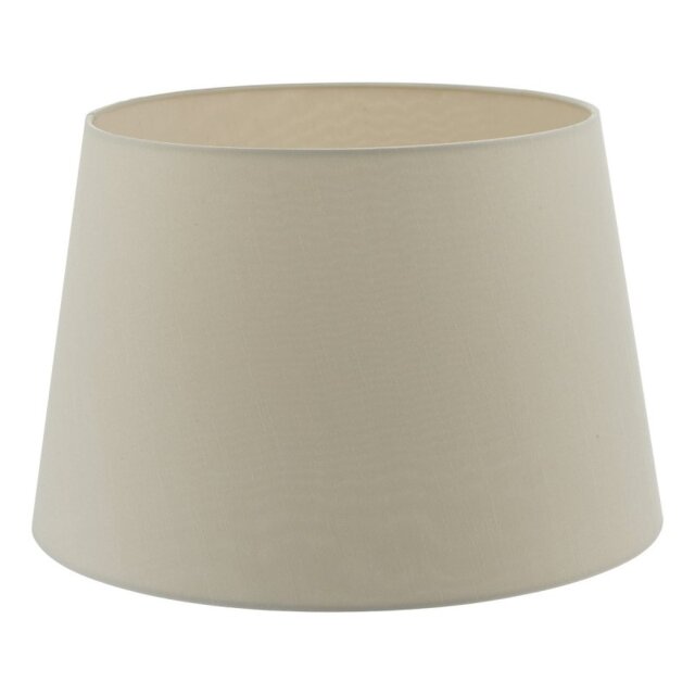 Dar CEZ1629 Cezanne Tapered 400MM Ecru Faux Silk Drum Shade
