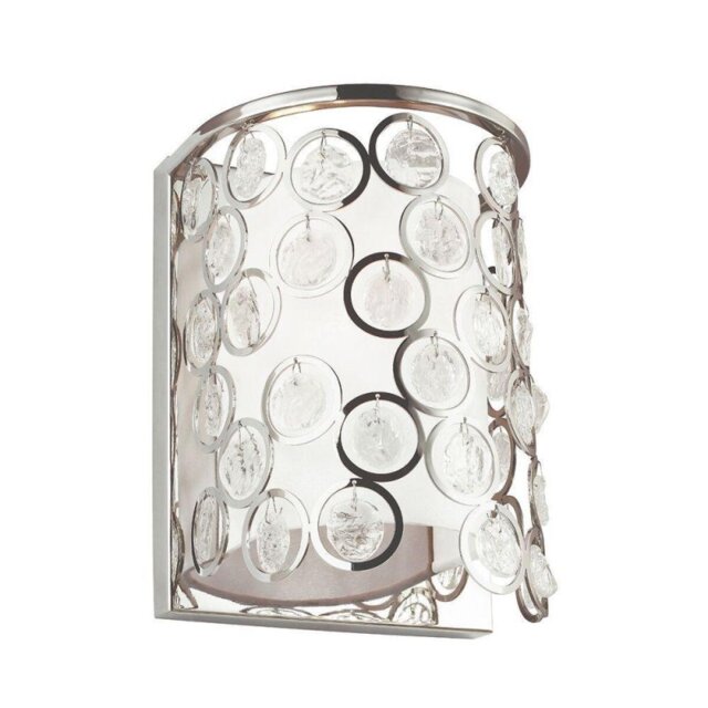 FE/LEXI1 Lexi 1 Light Wall Light In Polished Nickel