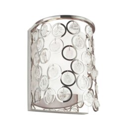 FE/LEXI1 Lexi 1 Light Wall Light In Polished Nickel